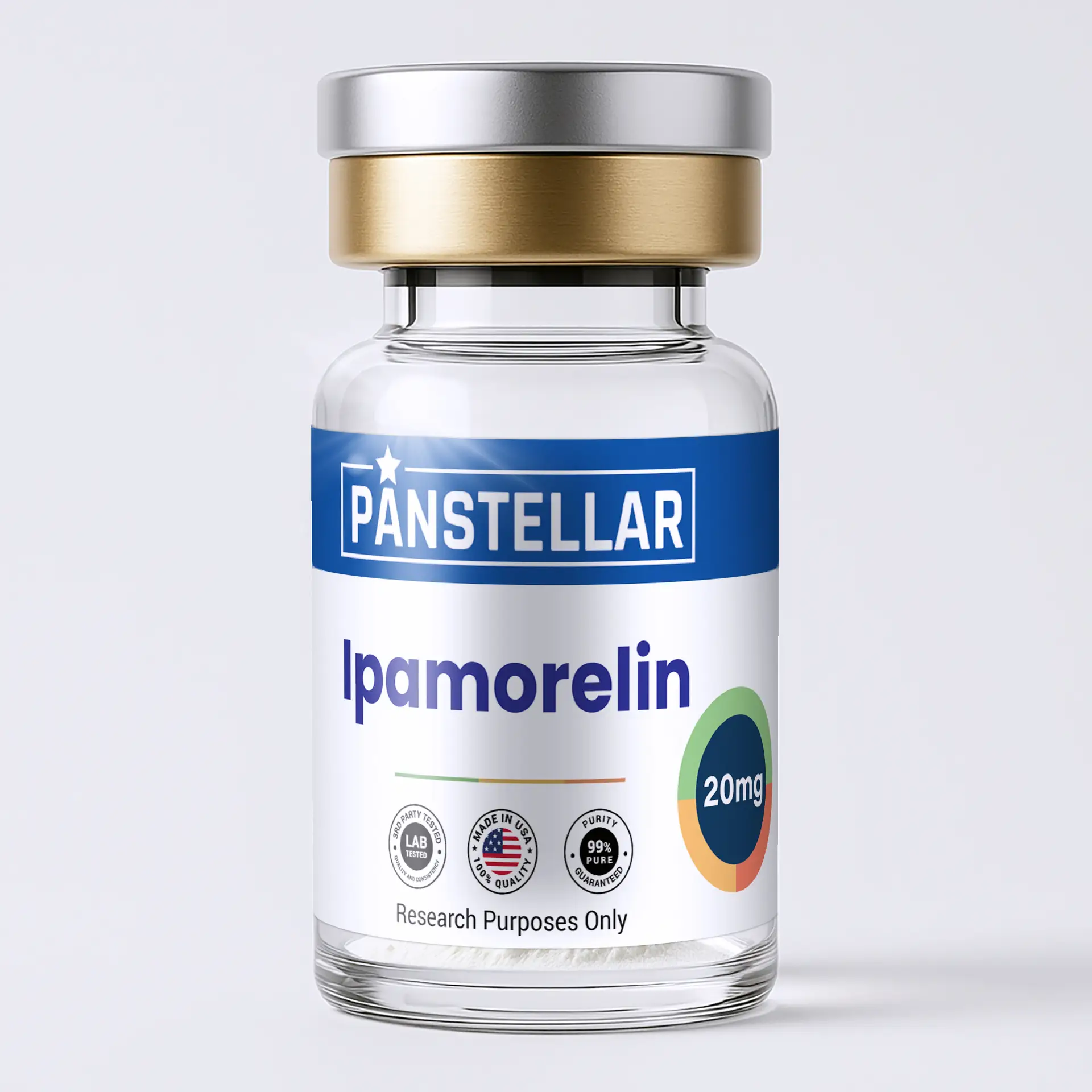Ipamorelin – 20 mg(For Research Use Only)